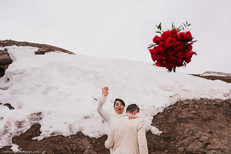 elopement wedding valle nevado, chile